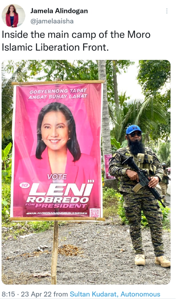 Inside the main camp of the Moro Islamic Liberation Front.