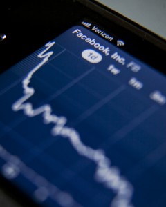 Facebook share price continues to decline