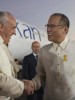 President Noynoy Aquino showed his vindictiveness during a speech for Pope Francis