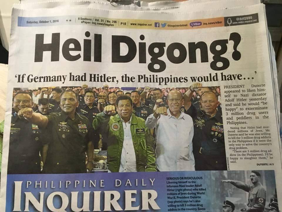 Could the Philippine Daily Inquirer be charged for inciting ...
