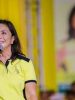 Is Taglish the only language Leni Robredo can speak?