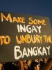 At the People Power Monument: Anti-Marcos protesters have become a laughingstock