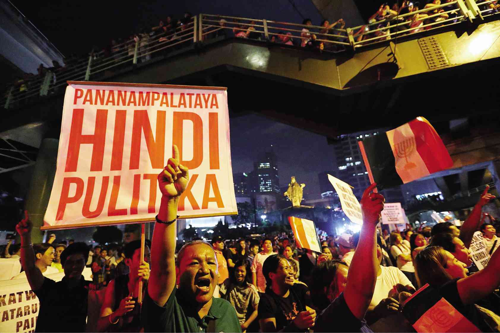 Another ‘prayer rally’ proves again the irrelevance and hopelessness of the Opposition