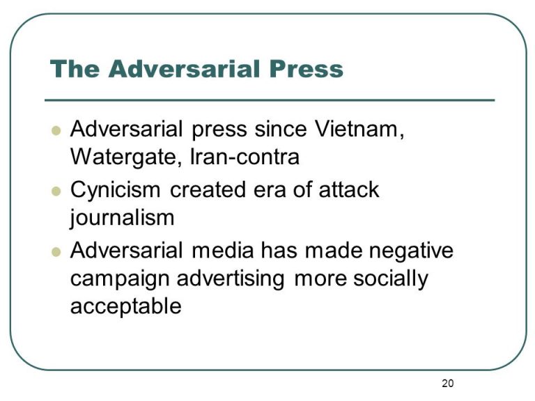 Local Journalism’s Adversarial Role is Overrated Get Real Post