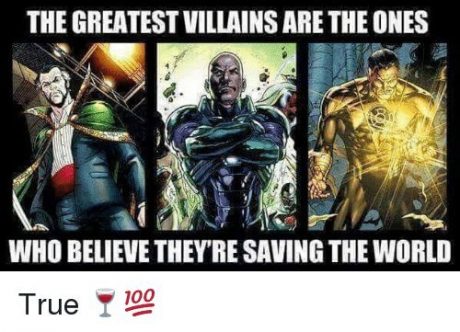 villains who want to save the world