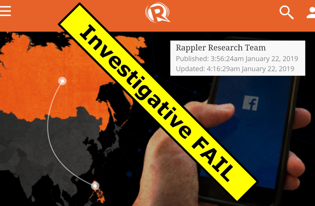 Rappler “investigative” report on Russian “influence” on Philippine social media a big FAIL