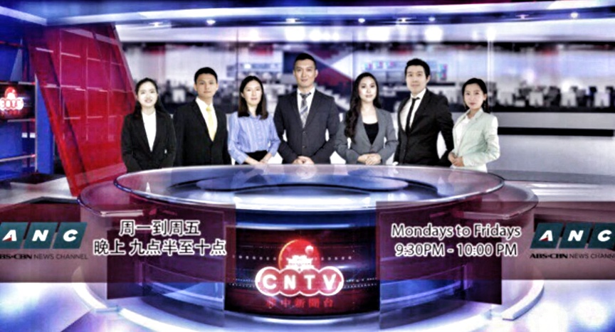Racist Yellowtards flipping over Mandarin-language Chinese News TV (CNTV) airing on ABS-CBN