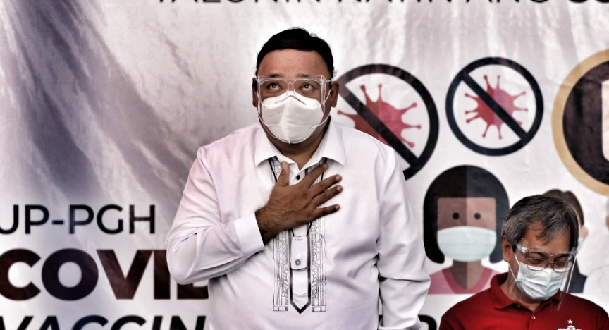 Imagine for a moment if Harry Roque was made to wait in a tent for COVID treatment…