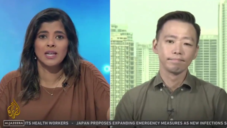 “I was just reporting. That’s my job”: @AlJazeera hack Barnaby Lo defends sloppy report on Ph gov’t COVID-19 response