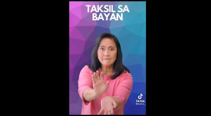 By acting like an idiot in a TikTok video, Leni Robredo proves she sees the masses as a bunch of idiots