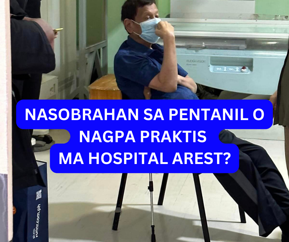 Is PRRD Suffering from Dementia or Faking It as a Prelude for House Arrest Plea?