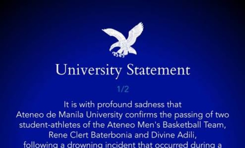 The public relations debacle the Ateneo finds itself in following the tragic deaths of Rene Clert Baterbonia and Divine Adili