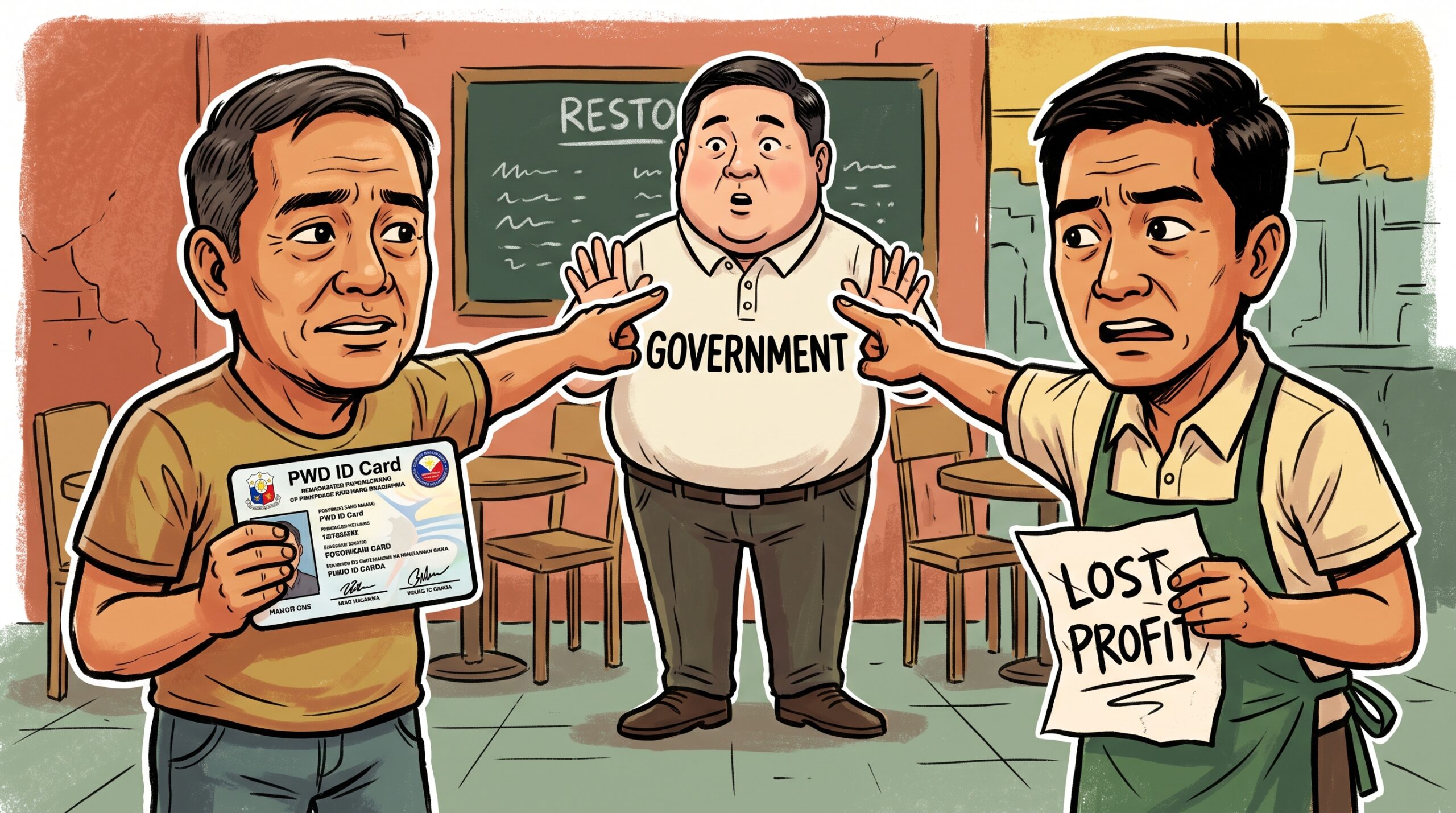 Why PWDs and Restaurant Owners Need to Fight the System, Not Each Other