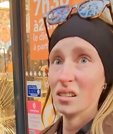 french woman during 2026 paris riots